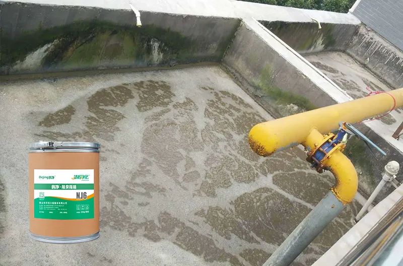 湖南某食品廠主要生產泡椒鳳腳、鹵汁豆干類食品。前段時間咨詢：污水處理池全部暴露在外面，夏天高溫，臭味特別大，能否用除臭劑解決？